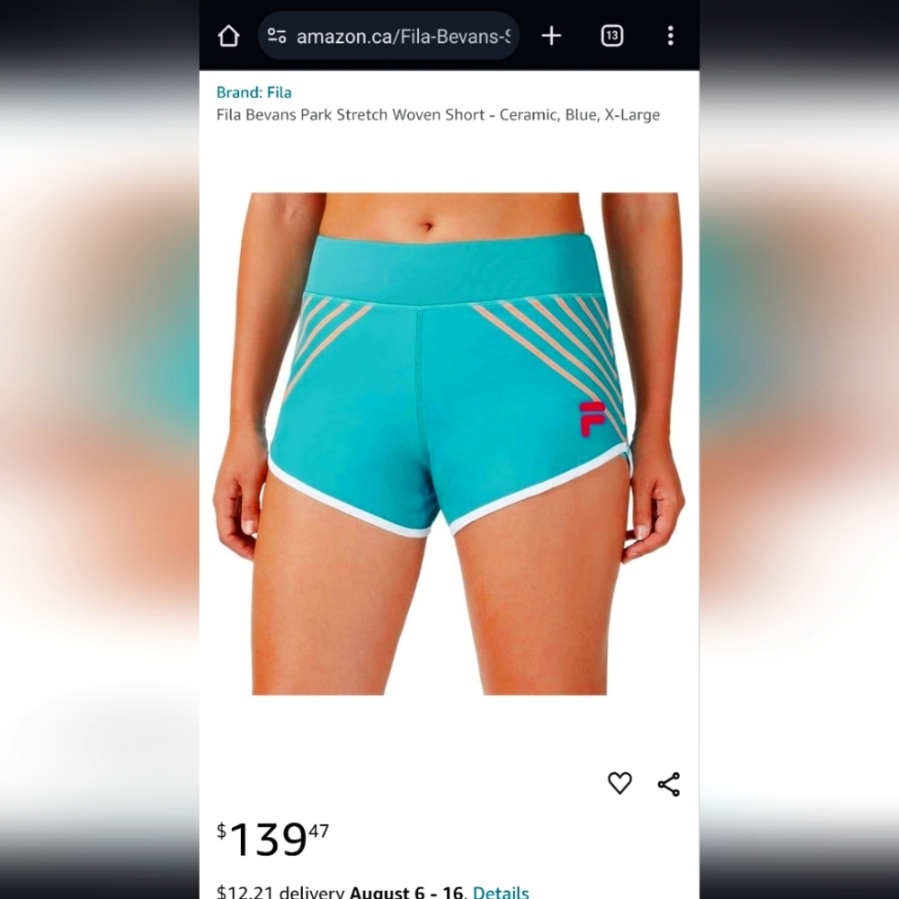 Fila Christopher Bevans Shorts